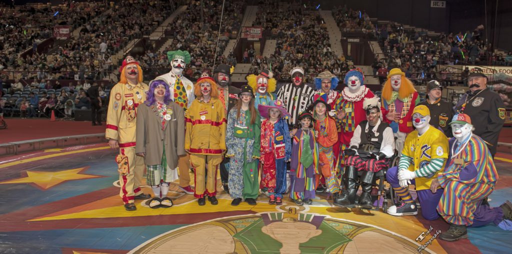 Beja Shrine Clowns at the circus